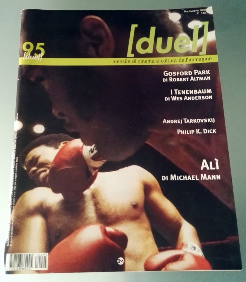 DUEL magazine side cover Issue 95 March/April 2002