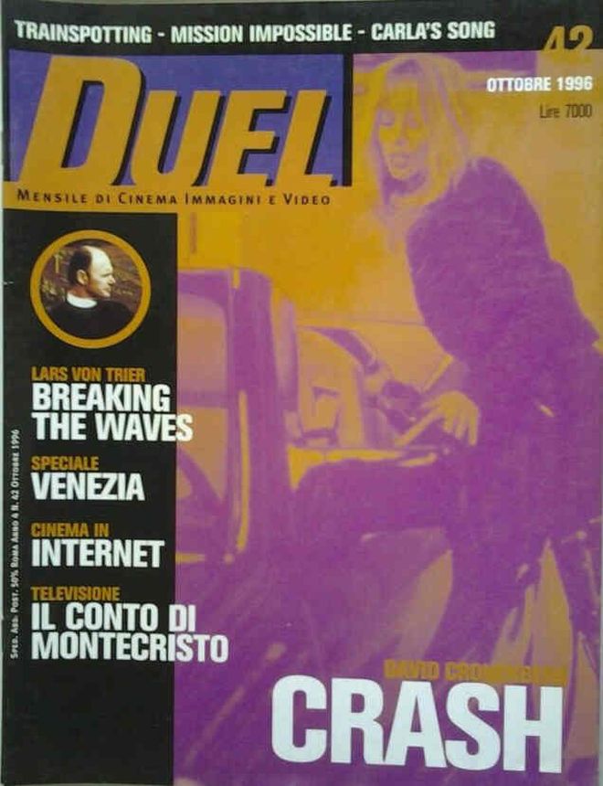 DUEL magazine side cover Issue 42 October 1996