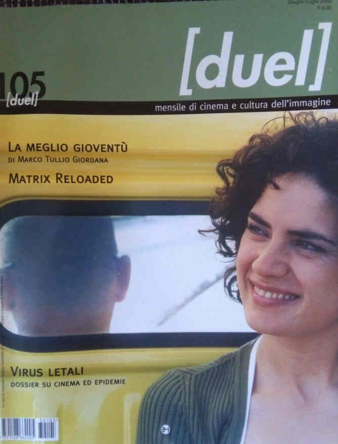 DUEL magazine side cover Issue 105  June/July 2003