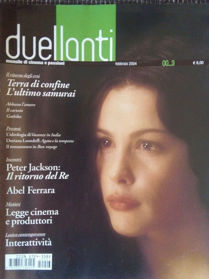 DUELLANTI magazine side cover Issue 3  February 2004