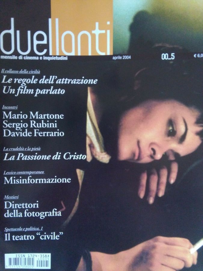 DUELLANTI magazine side cover Issue 5  April 2004