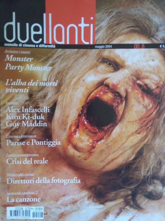 DUELLANTI magazine side cover Issue 6  May 2004