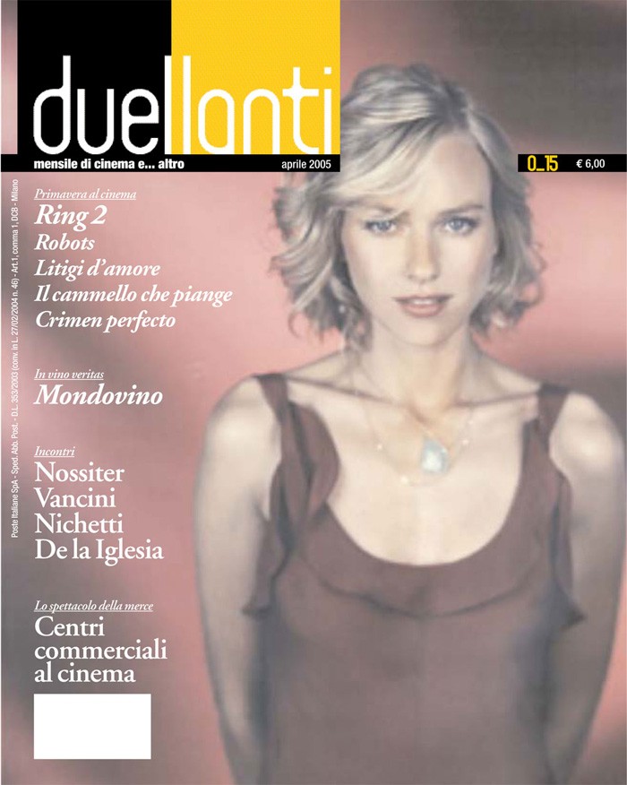DUELLANTI magazine side cover Issue 15 April 2005