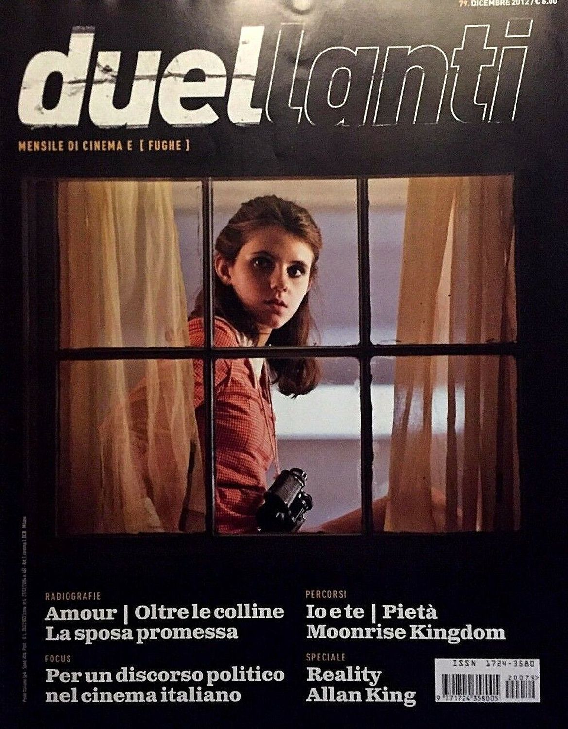 DUELLANTI magazine side cover Issue 79  December 2012