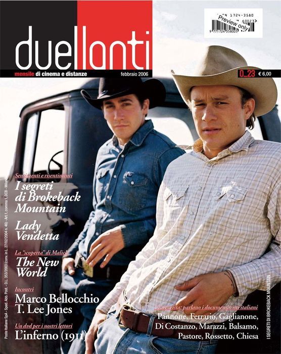 DUELLANTI magazine side cover Issue 23 February 2006