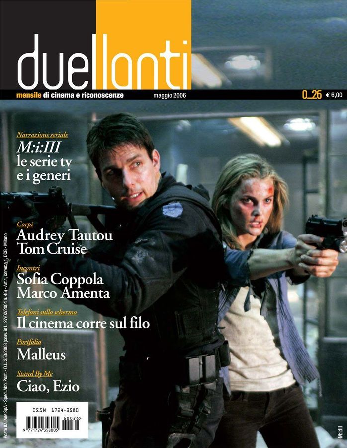 DUELLANTI magazine side cover Issue 26 May 2006