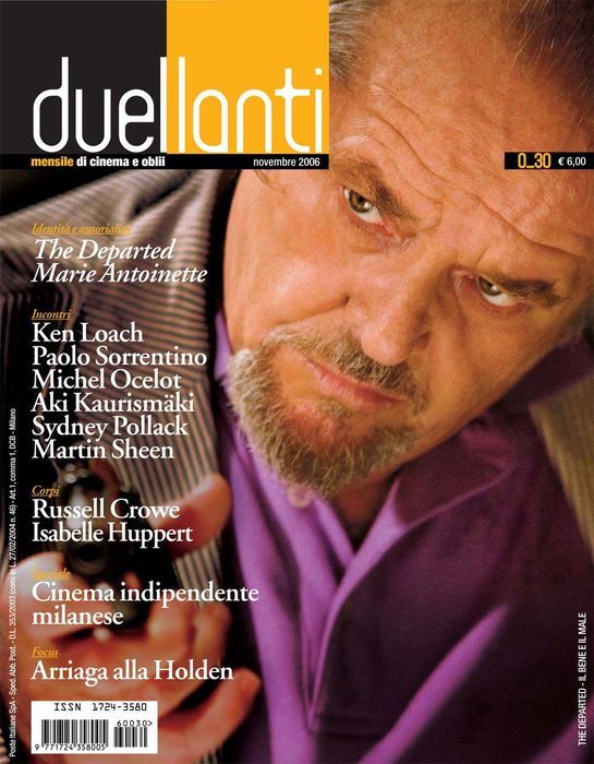 DUELLANTI magazine side cover Issue 30 November 2006