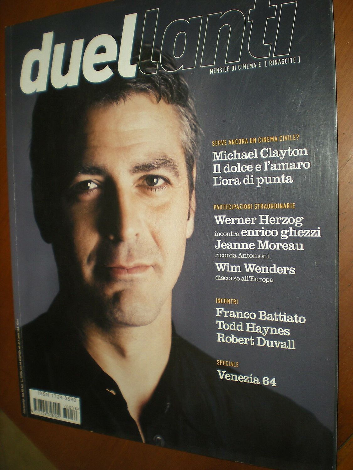 DUELLANTI magazine side cover Issue 36 September/October 2007