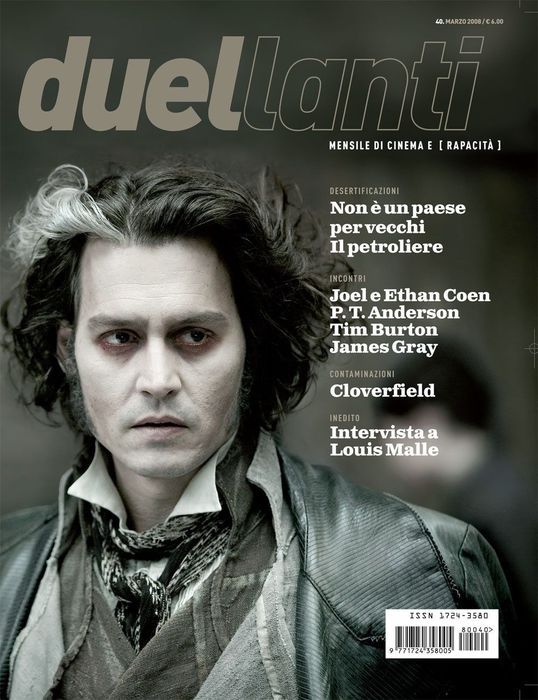 DUELLANTI magazine side cover Issue 40 March 2008