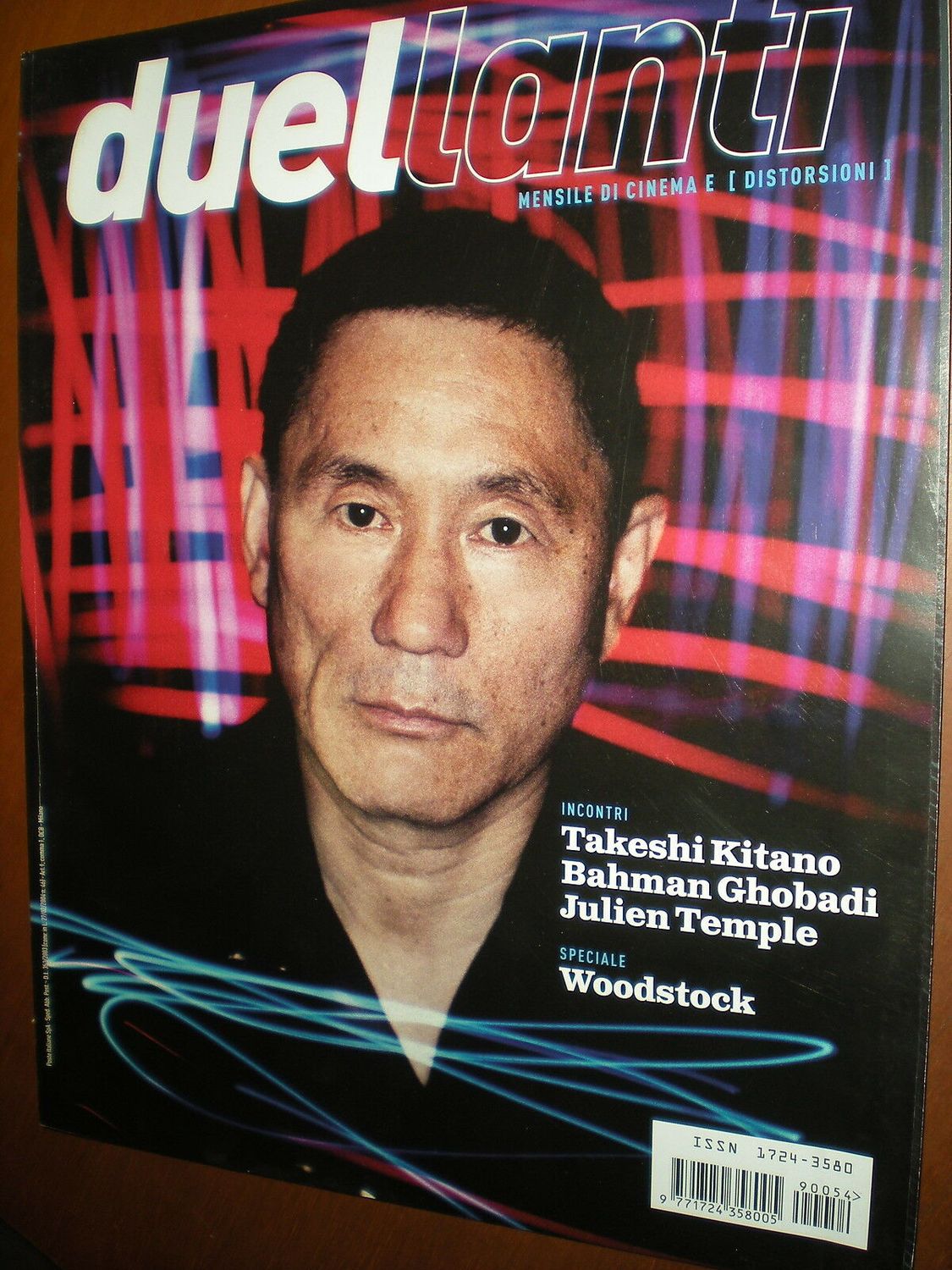 DUELLANTI magazine side cover Issue 54 July/August 2009