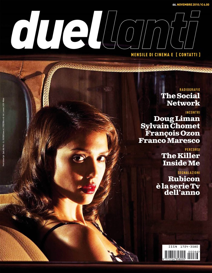 DUELLANTI magazine side cover Issue 66 November 2010