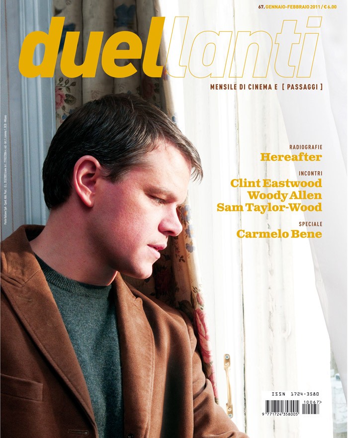 DUELLANTI magazine side cover Issue 67 January/February 2011