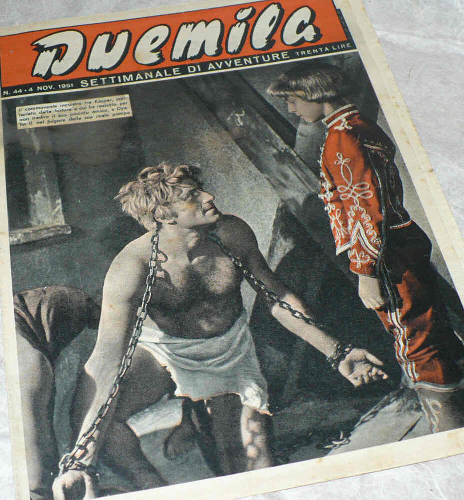 DUEMILA magazine side cover Issue 44 4 November 1951