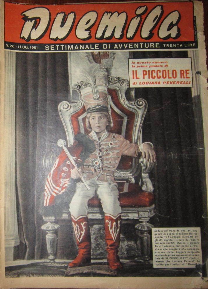 DUEMILA magazine side cover Issue 26 1 July 1951
