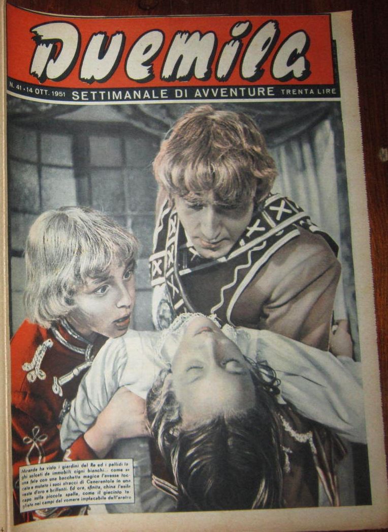 DUEMILA magazine side cover Issue 41 14 October 1951