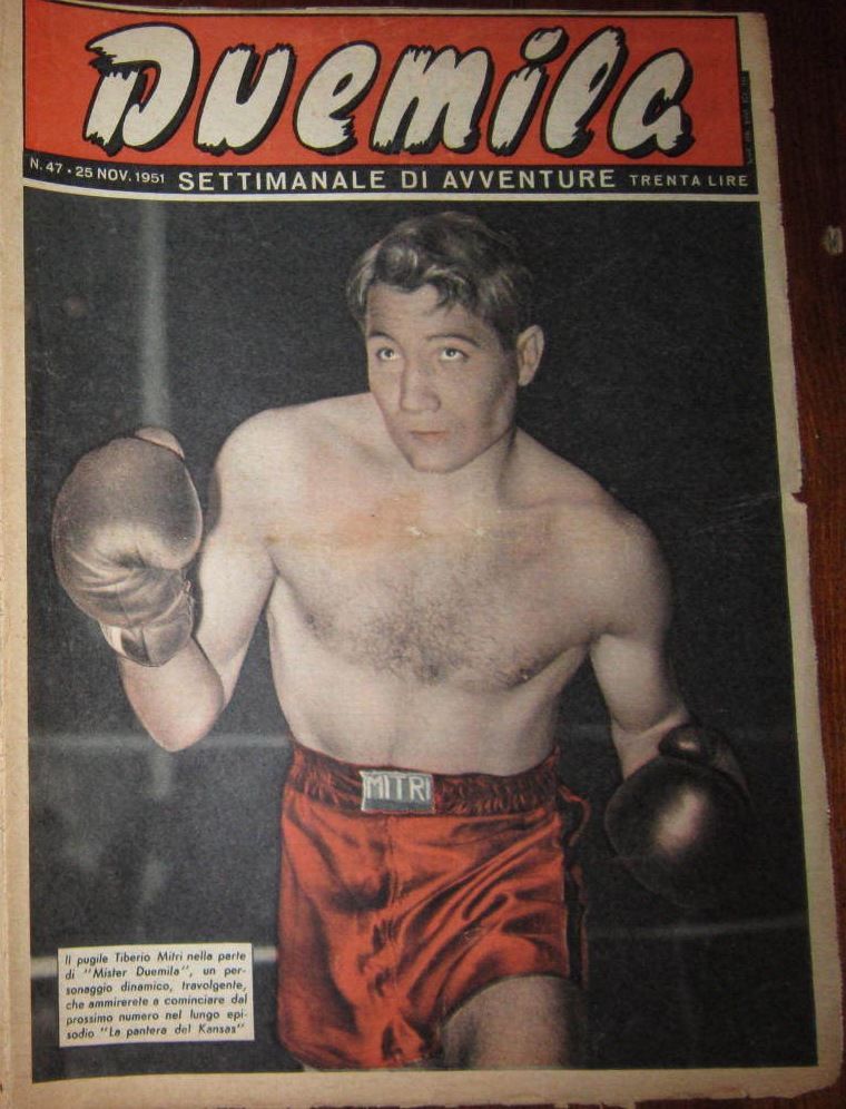 DUEMILA magazine side cover Issue 47 25 November 1951