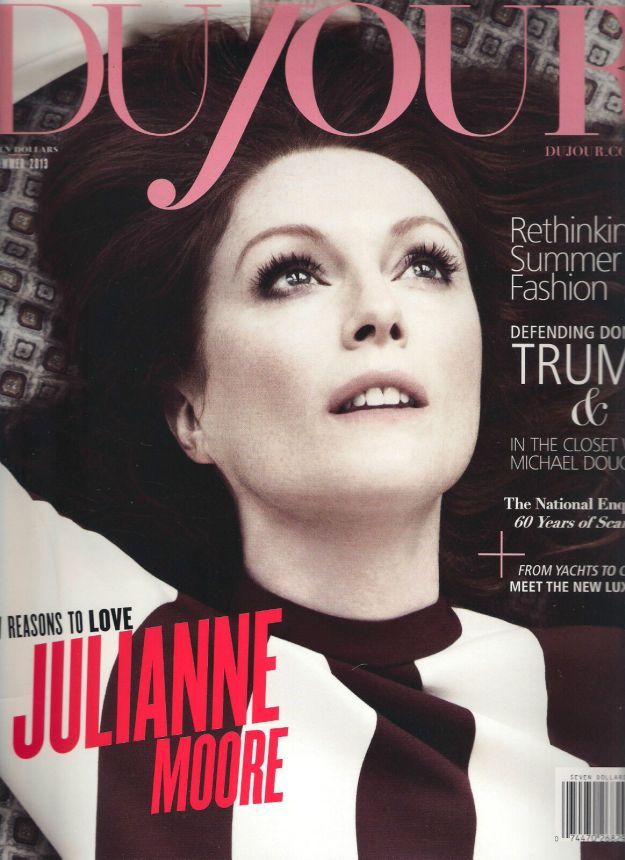 DUJOUR magazine side cover Summer 2013