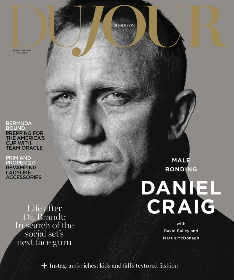 DUJOUR magazine side cover Fall 2015