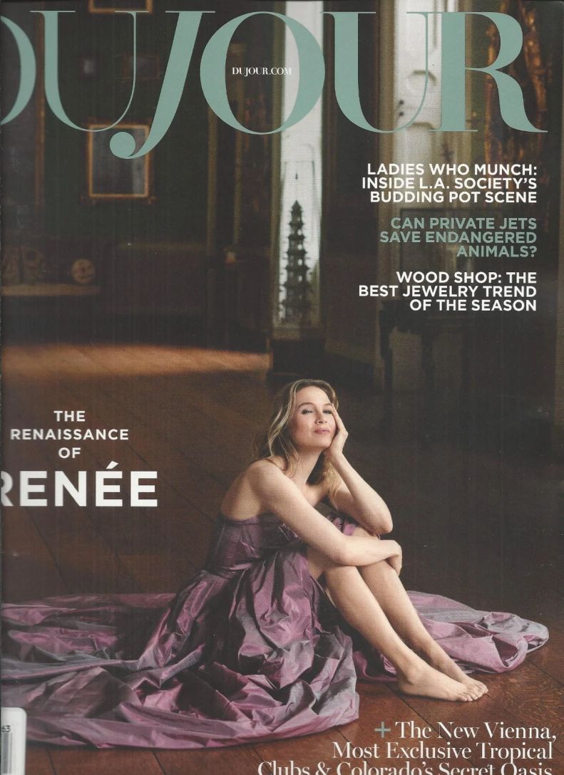 DUJOUR magazine side cover Fall 2016
