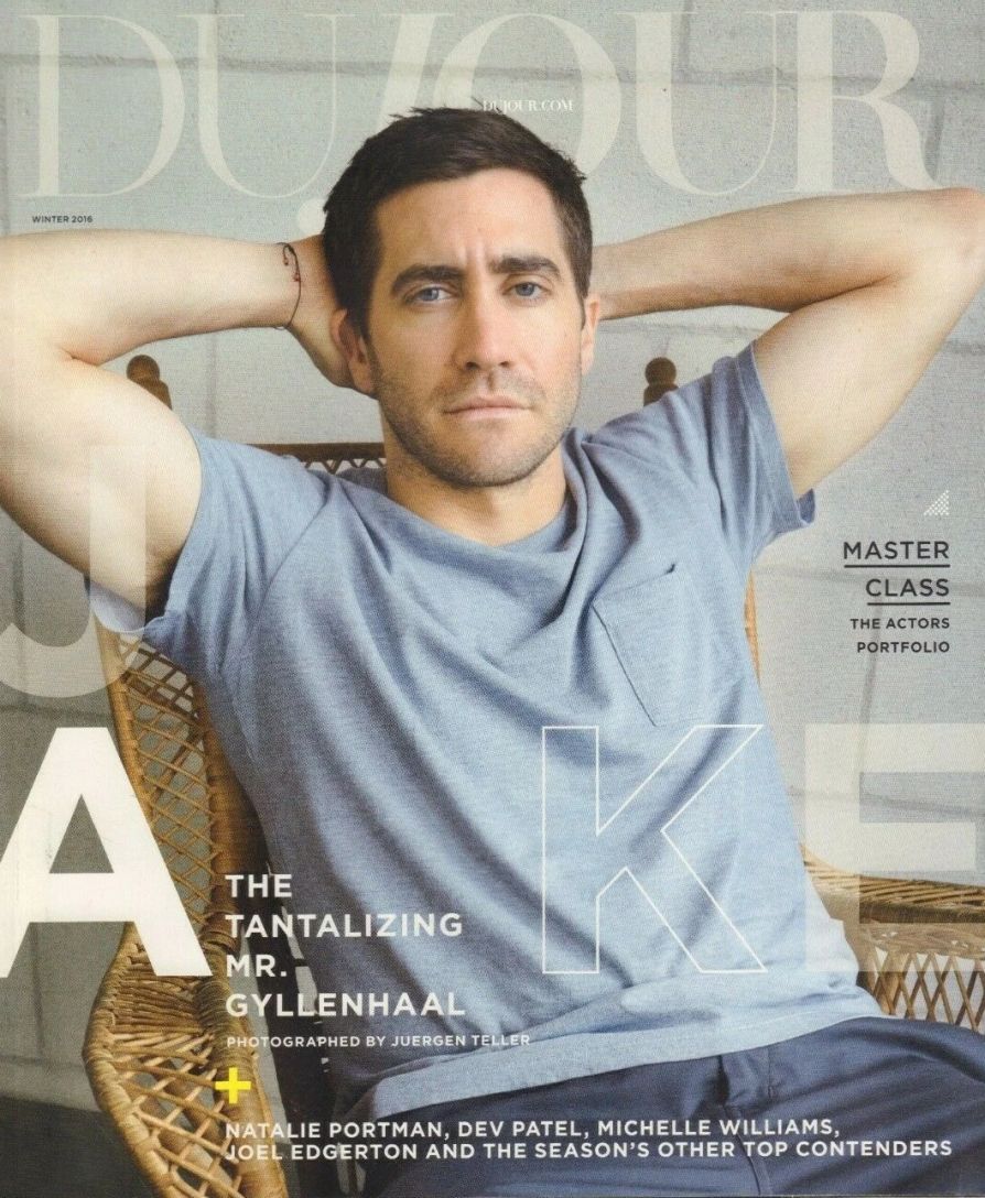DUJOUR magazine side cover Winter 2016
