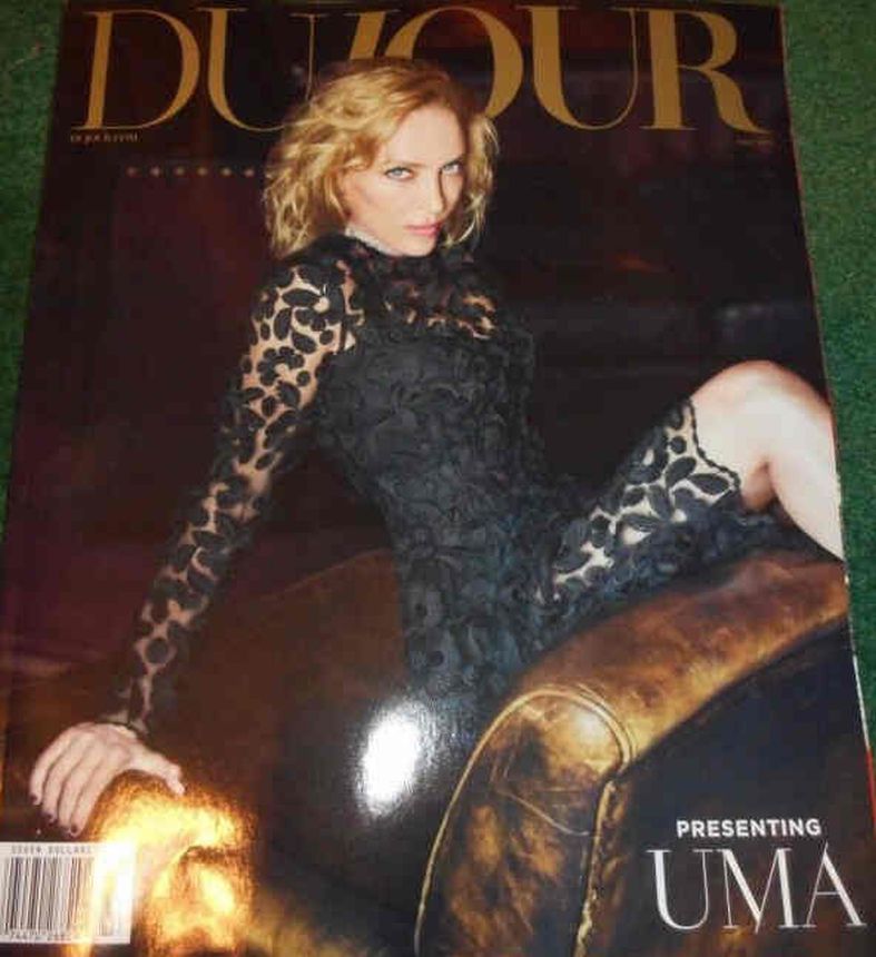 DUJOUR magazine side cover Fall 2017