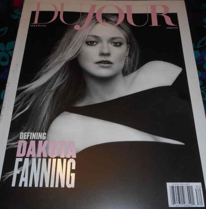 DUJOUR magazine side cover Summer 2018