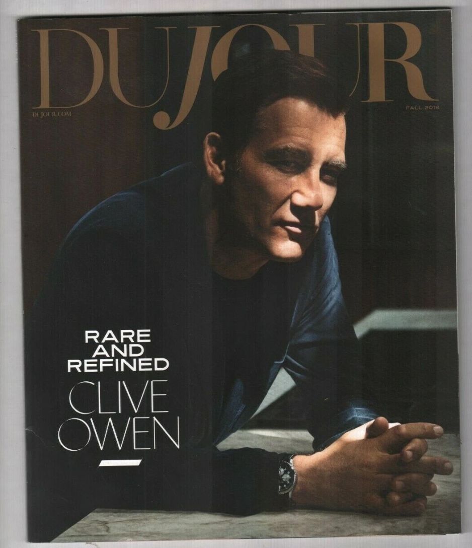DUJOUR magazine side cover Fall 2019