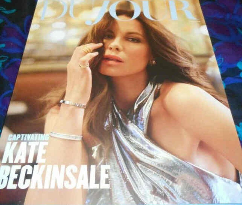 DUJOUR magazine side cover Spring 2019