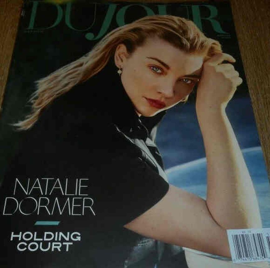 DUJOUR magazine side cover Spring 2020