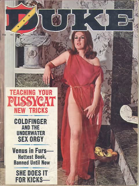 DUKE magazine side cover  April 1968