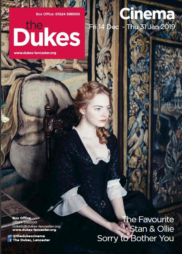 DUKES|THE magazine side cover  December 2018/ January 2019 