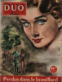 DUO FILM magazine side cover Issue 41 June 1958