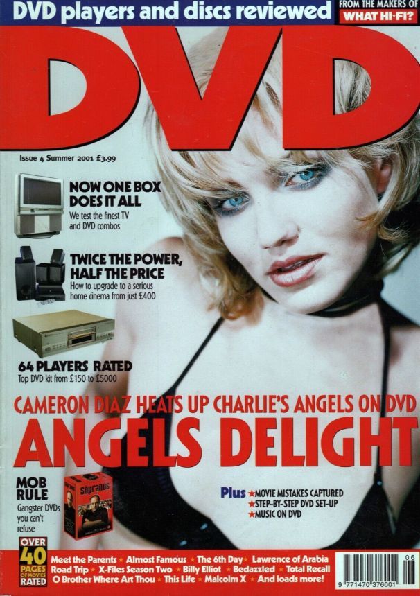 DVD magazine side cover Issue 4 Summer 2001