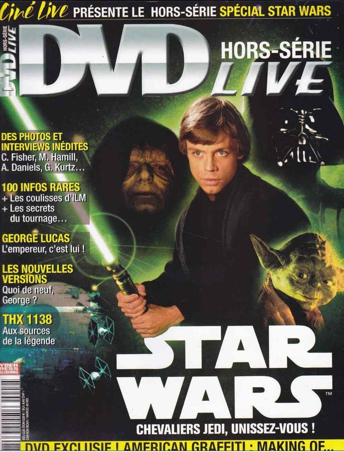 DVD LIVE magazine side cover  Special  2004
