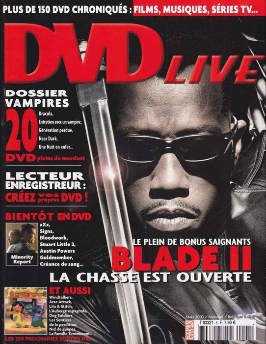 DVD LIVE magazine side cover Issue 5 March 2003