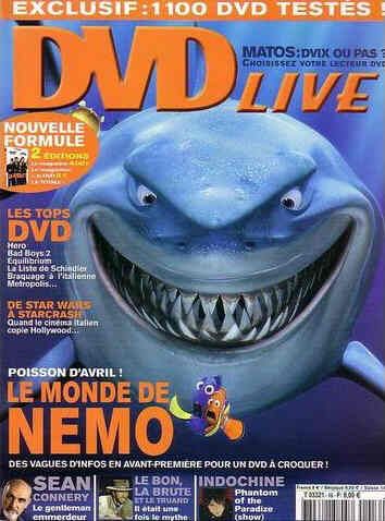 DVD LIVE magazine side cover Issue 16 April 2004