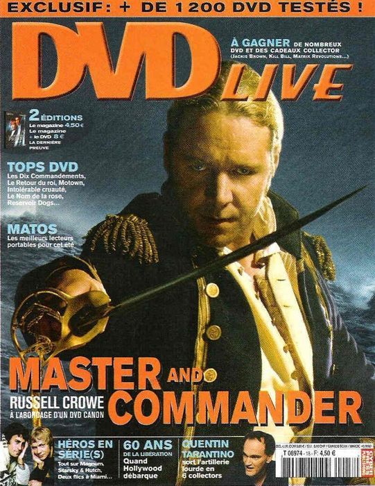 DVD LIVE magazine side cover Issue 18 June 2004