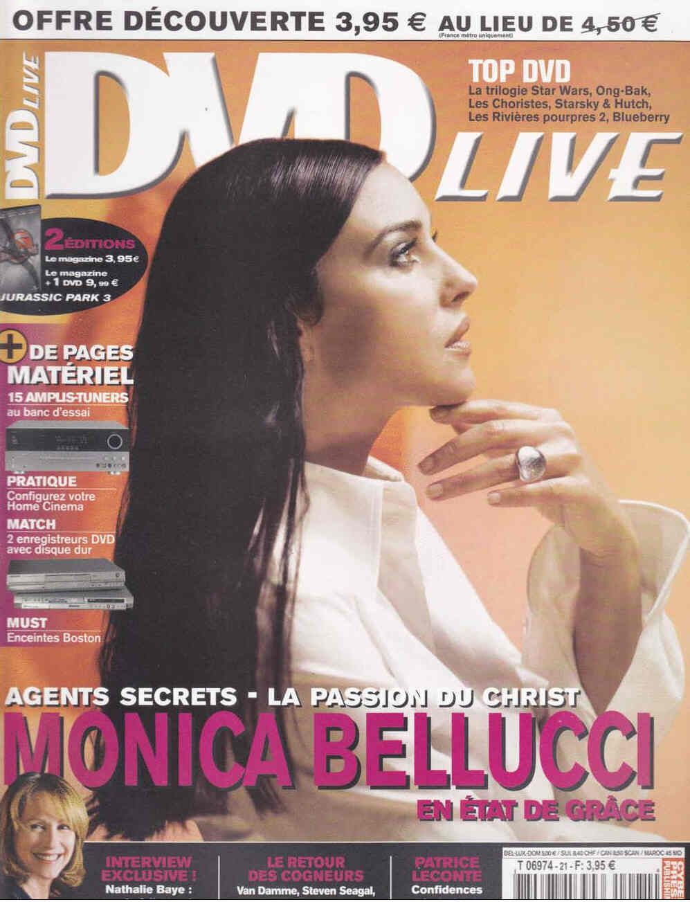 DVD LIVE magazine side cover Issue 21 October 2004