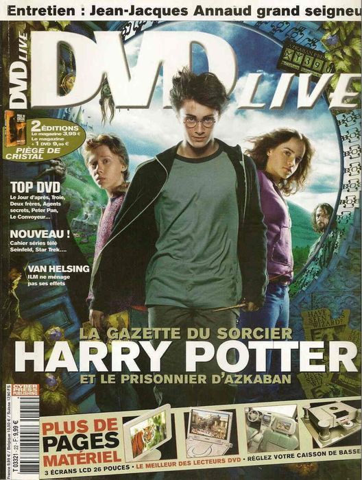 DVD LIVE magazine side cover Issue 22 November 2004