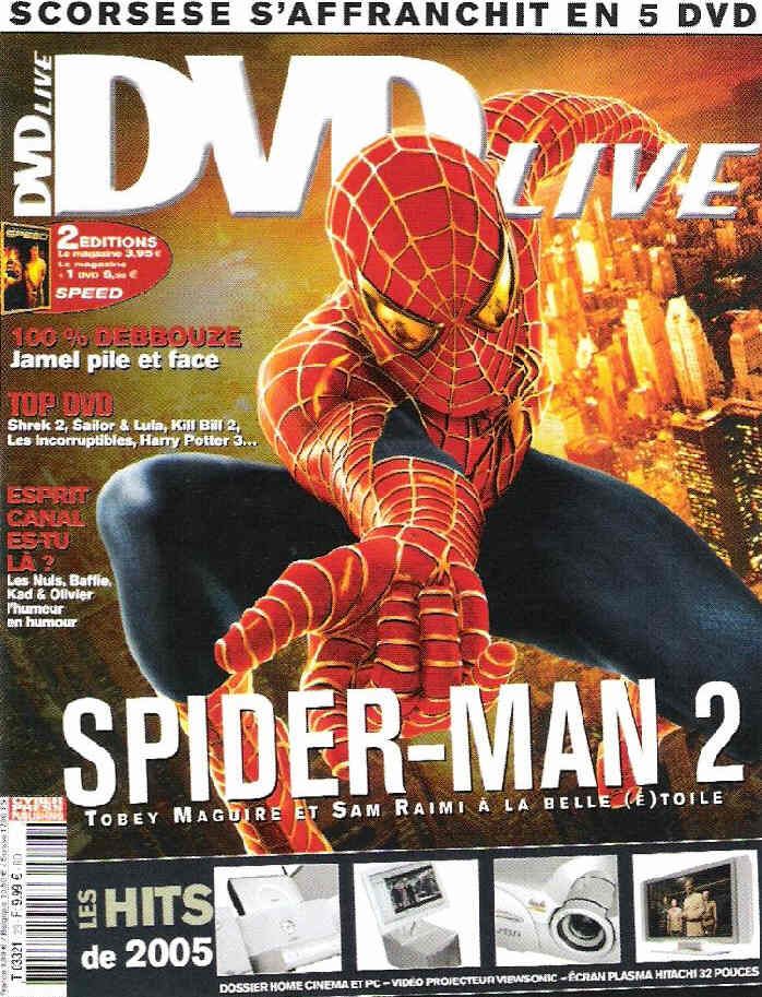 DVD LIVE magazine side cover Issue 23 January 2005