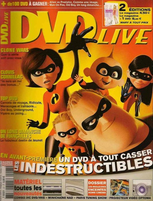 DVD LIVE magazine side cover Issue 27 May 2005