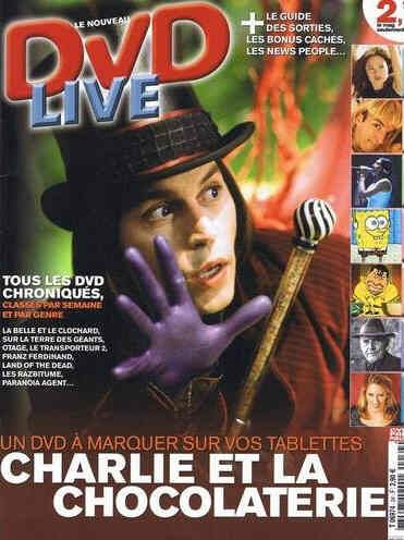 DVD LIVE magazine side cover Issue 34 February 2006