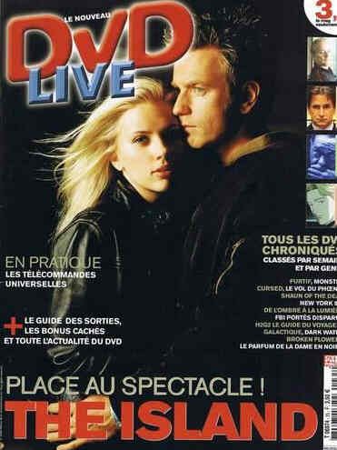 DVD LIVE magazine side cover Issue 35 March 2006
