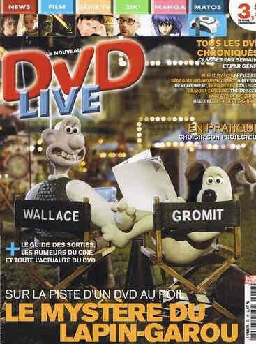DVD LIVE magazine side cover Issue 36 April 2006