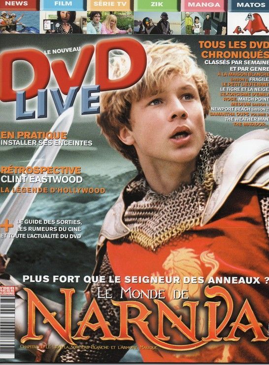 DVD LIVE magazine side cover Issue 38 June 2006