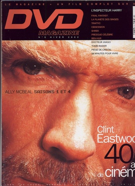 DVD MAGAZINE (Fr) magazine side cover Issue 5 Winter 2002
