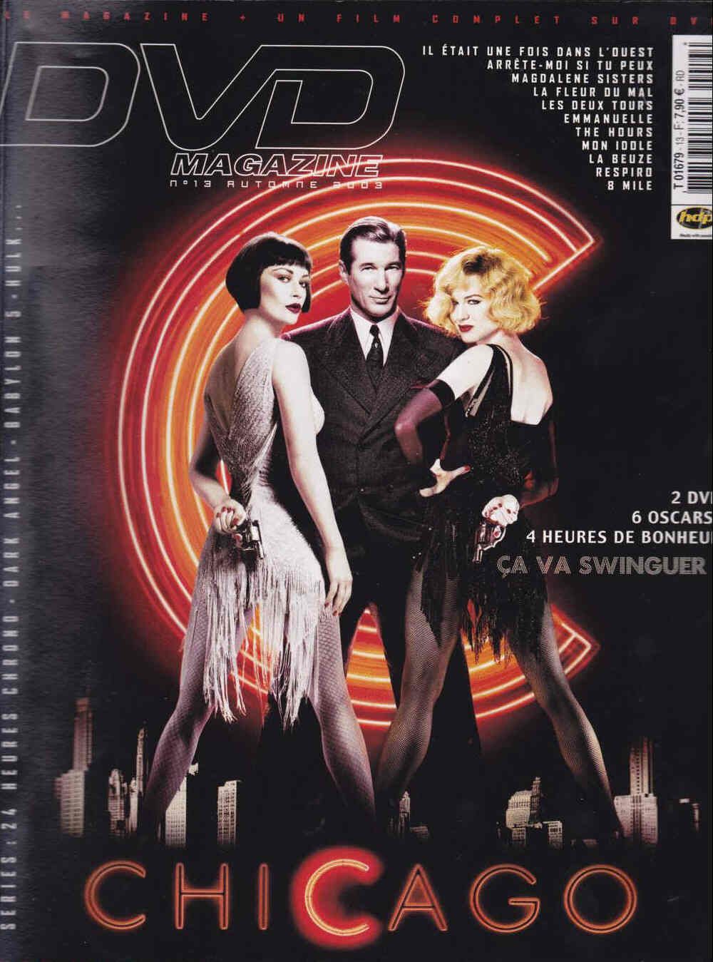 DVD MAGAZINE (Fr) magazine side cover Issue 13 Autumn 2003