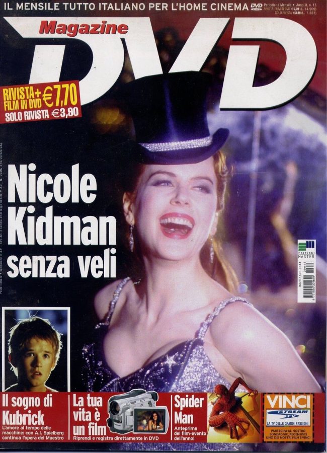 DVD MAGAZINE magazine side cover Issue 15 April 2002