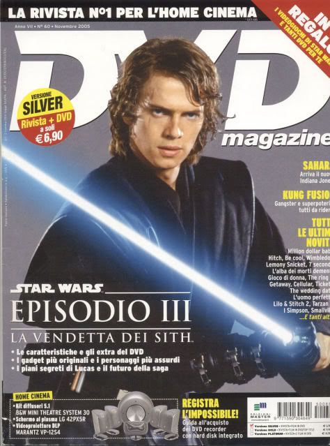 DVD MAGAZINE magazine side cover Issue 60 November 2005