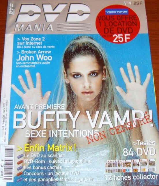 DVD MANIA magazine side cover Issue 4 March 2000